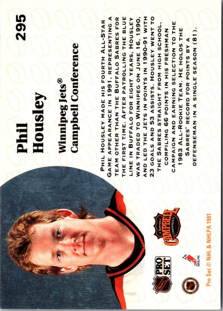 1991 Pro Set Phil Housley