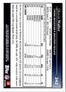 2009 Topps Kevin Walter