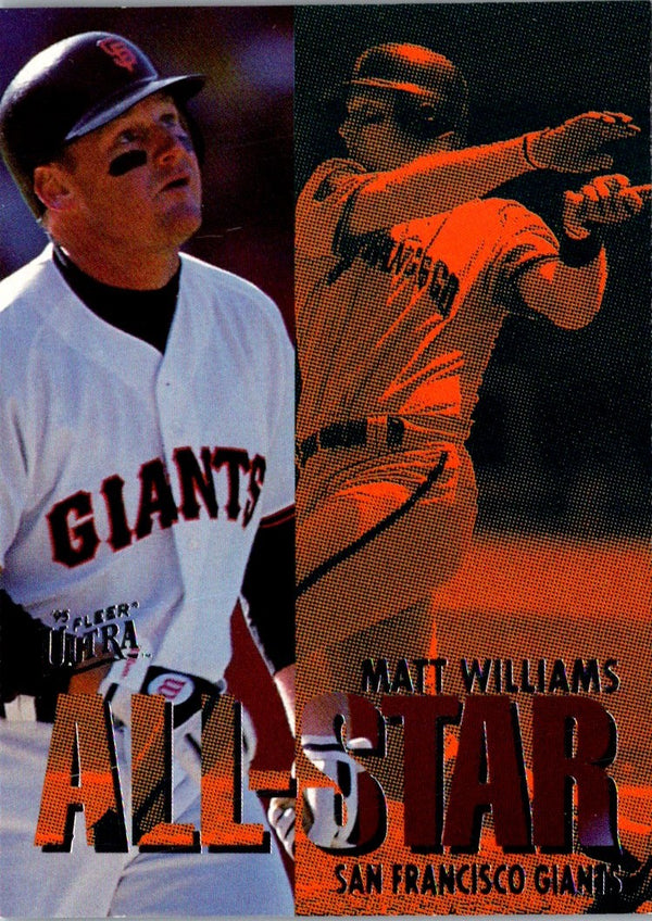 1995 Ultra All-Stars Matt Williams #20