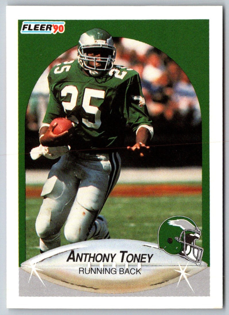 1990 Fleer Anthony Toney