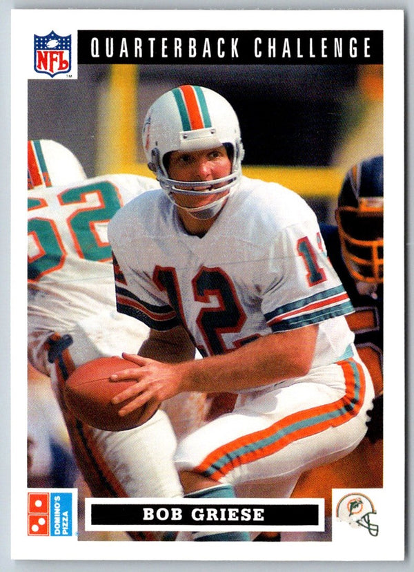 1991 Domino's The Quarterbacks Bob Griese #37