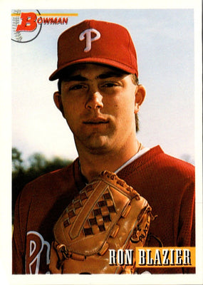 1993 Bowman Ron Blazier #244 Rookie