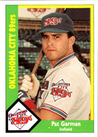 1990 CMC Oklahoma City 89ers Pat Garman #12