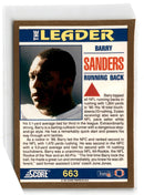 1991 Score Barry Sanders