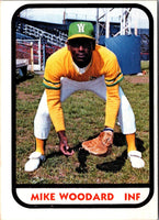 1981 TCMA West Haven A's Mike Woodard #17