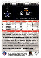 2000 Upper Deck Ultimate Victory Joey Galloway #28
