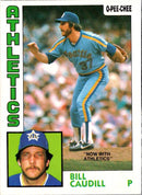 1984 O-Pee-Chee Bill Caudill