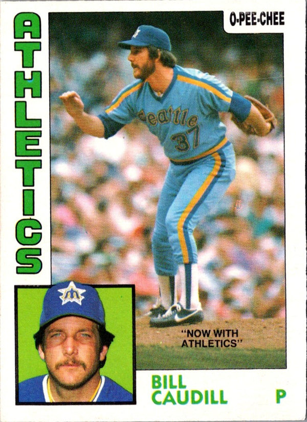 1984 O-Pee-Chee Bill Caudill #299