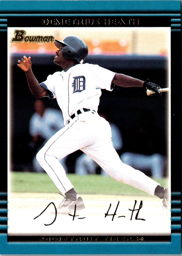 2002 Bowman Demetrius Heath