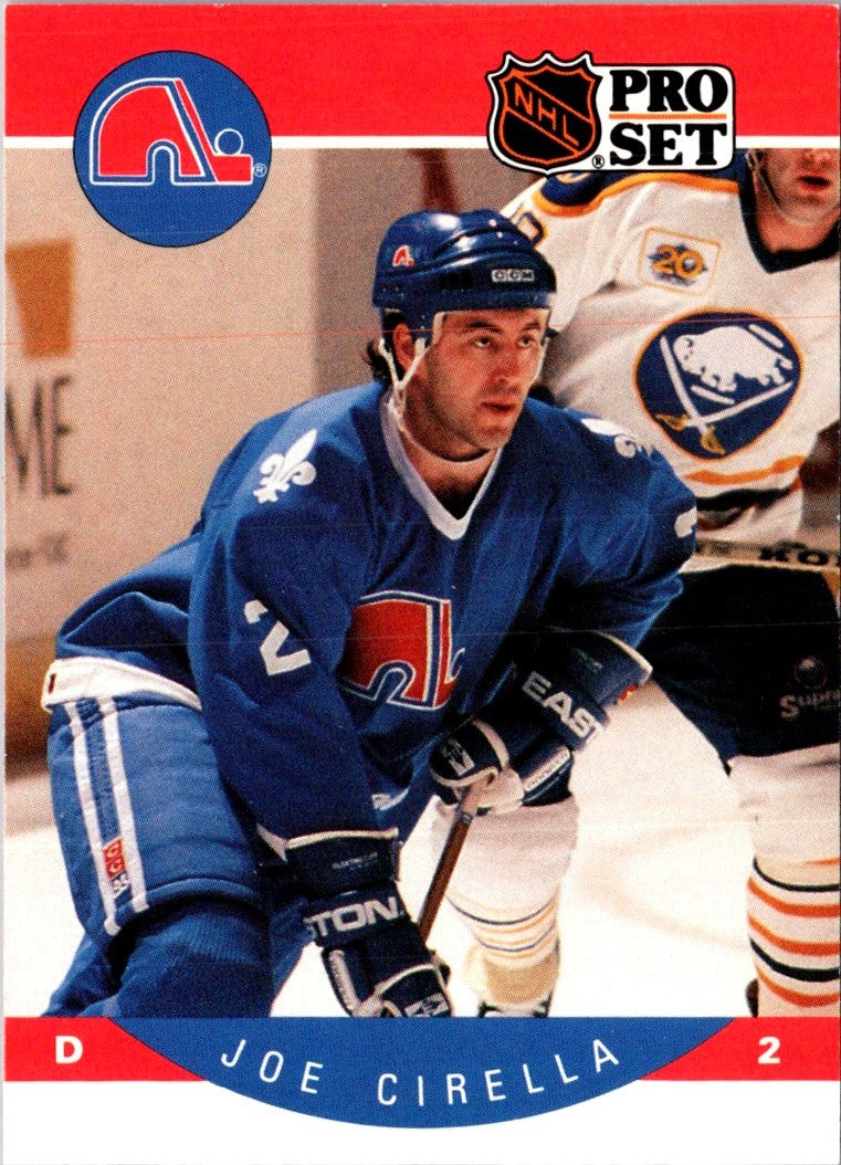 1990 Pro Set Quebec Nordiques Logo