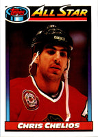 1991 O-Pee-Chee Chris Chelios #268