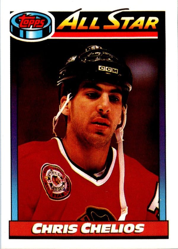 1991 O-Pee-Chee Chris Chelios #268