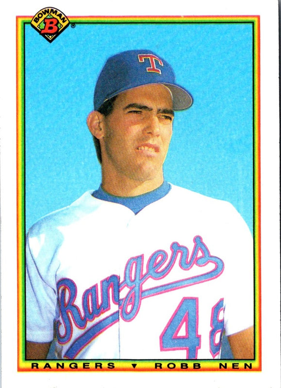 1990 Bowman Robb Nen #487 Rookie