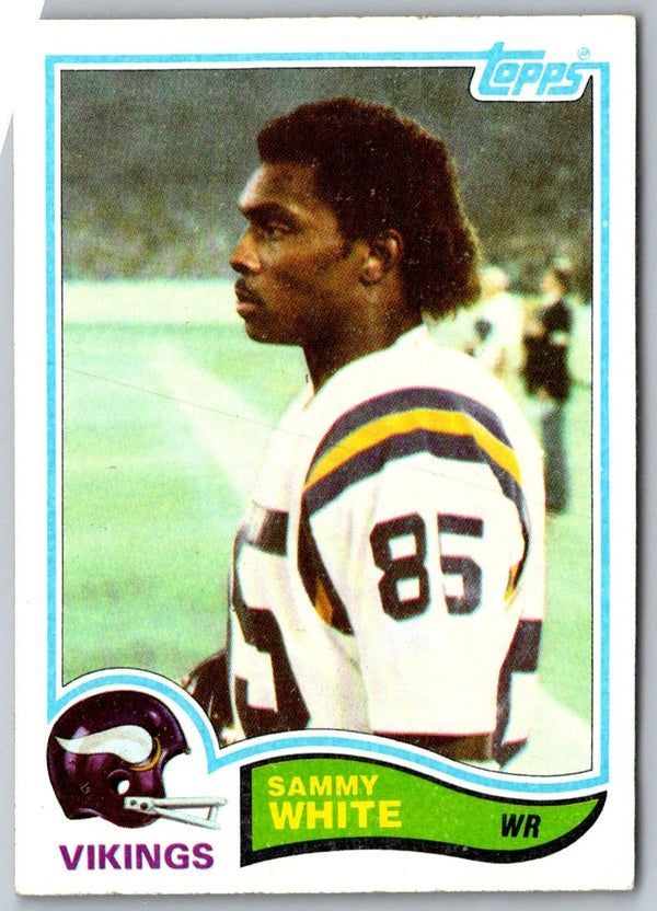 1982 Topps Sammie White #400