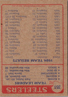 1985 Topps Steelers Team Leaders #351