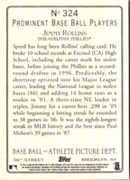 2006 Topps Turkey Red Jimmy Rollins #324