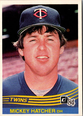1984 Donruss Mickey Hatcher #147