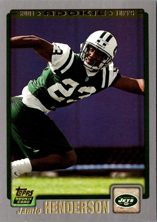 2001 Topps Jamie Henderson #334 Rookie