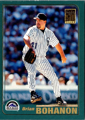 2001 Topps Brian Bohanon #117