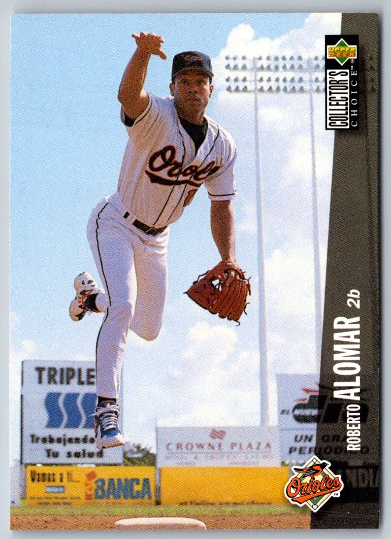 1996 Collector's Choice Silver Signature Roberto Alomar