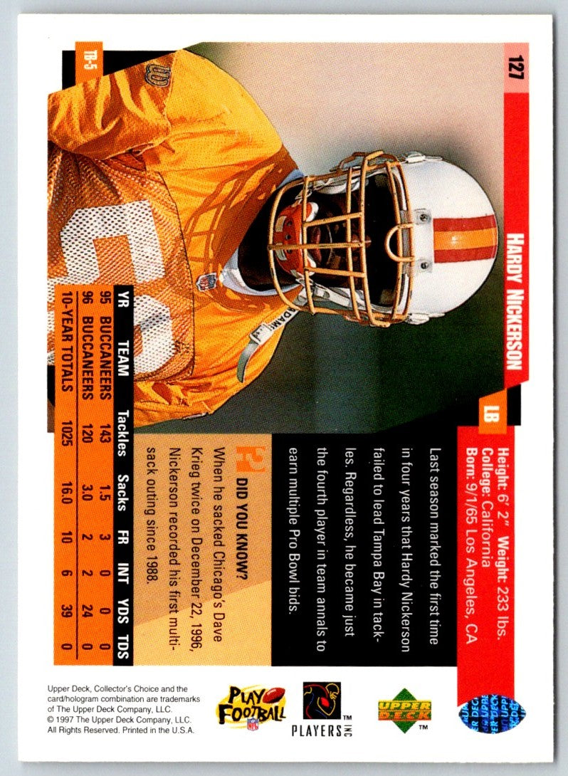 1997 Collector's Choice Hardy Nickerson