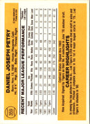 1983 Donruss Dan Petry