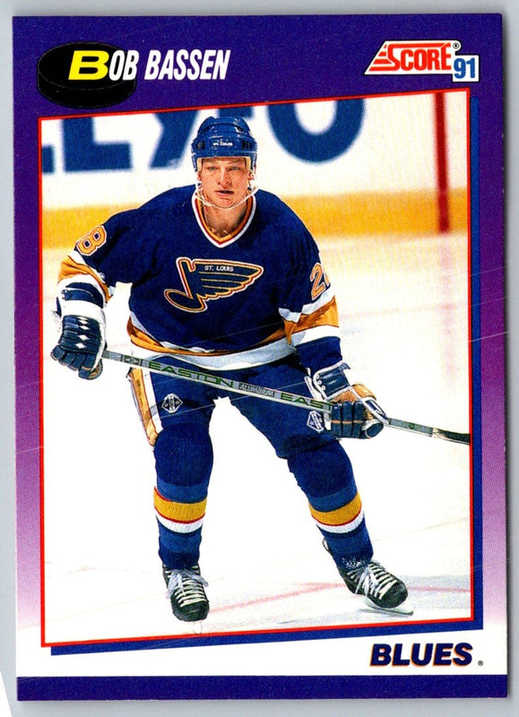 1991 Score Bob Bassen #179