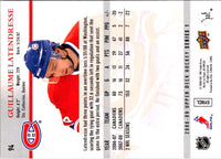 2008 Upper Deck Guillaume Latendresse #94