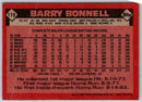 1986 Topps Barry Bonnell