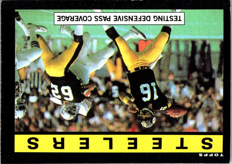 1985 Topps Steelers Team Leaders
