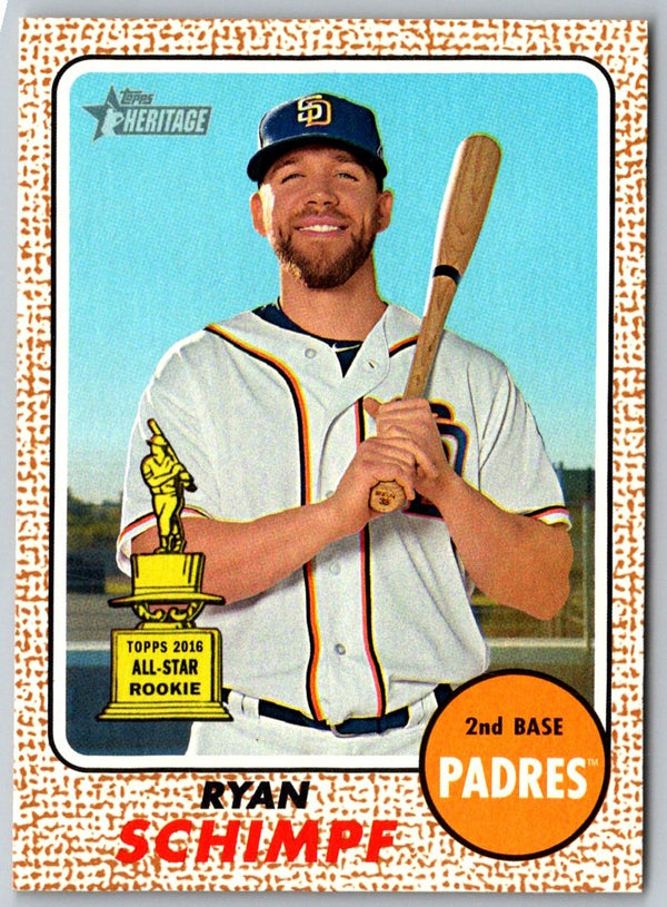 2017 Topps Heritage Ryan Schimpf #24