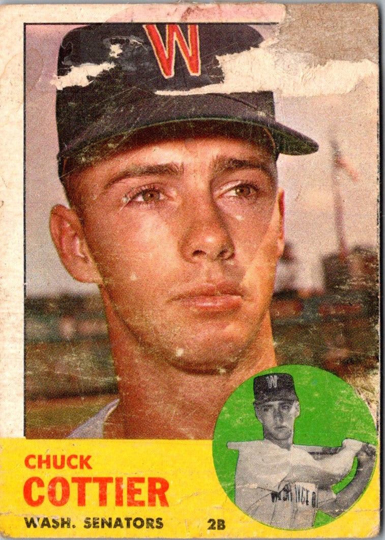 1963 Topps Chuck Cottier