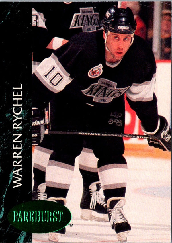 1992 Parkhurst Warren Rychel #309 Rookie