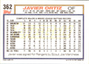 1992 Topps Javier Ortiz