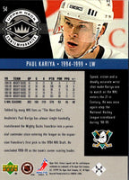 1999 Upper Deck Century Legends Paul Kariya #54