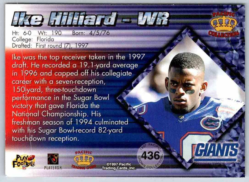 1998 Pacific Ike Hilliard