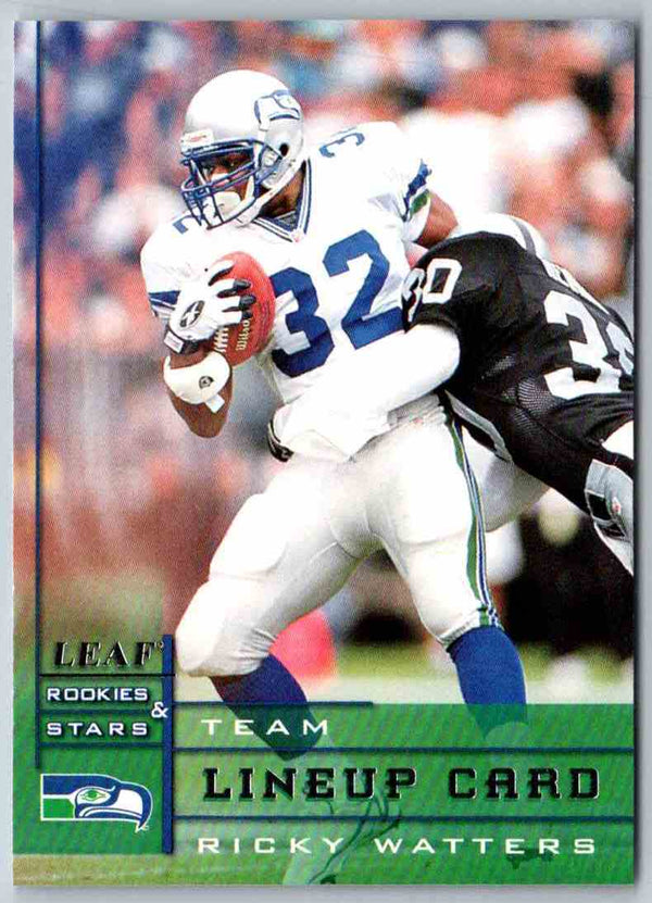 1998 Leaf Rookies And Stars Ricky Watters #297