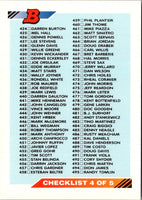 1992 Bowman Checklist 424-564 #704