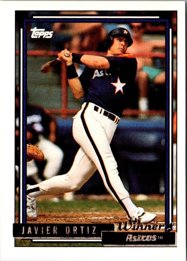 1992 Topps Javier Ortiz