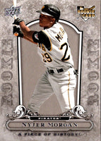 2008 Upper Deck A Piece of History Nyjer Morgan #136 Rookie