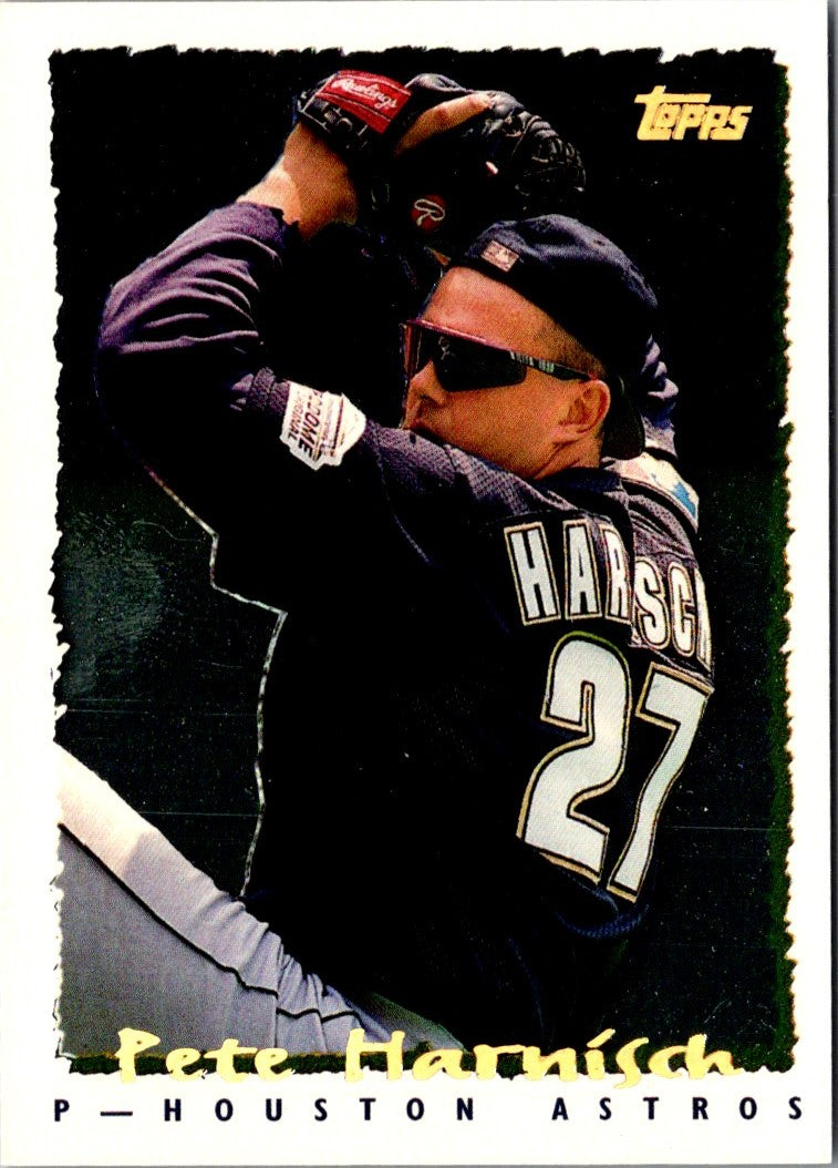 1995 Topps CyberStats (Spectralight) Pete Harnisch