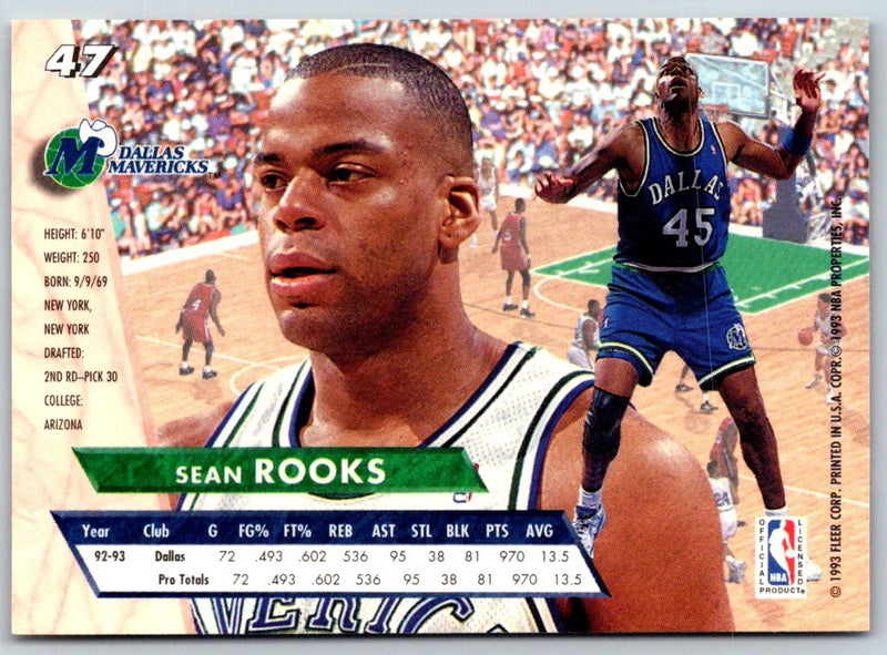1993 Ultra Sean Rooks