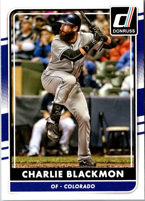 2016 Donruss Charlie Blackmon #103