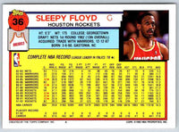 1991 Topps Sleepy Floyd #36