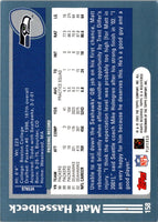 2003 Topps Matt Hasselbeck #158