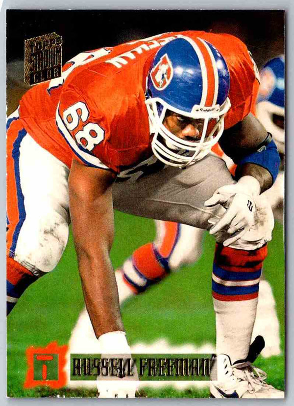 1994 Topps Stadium Club Football Russell Freeman #527