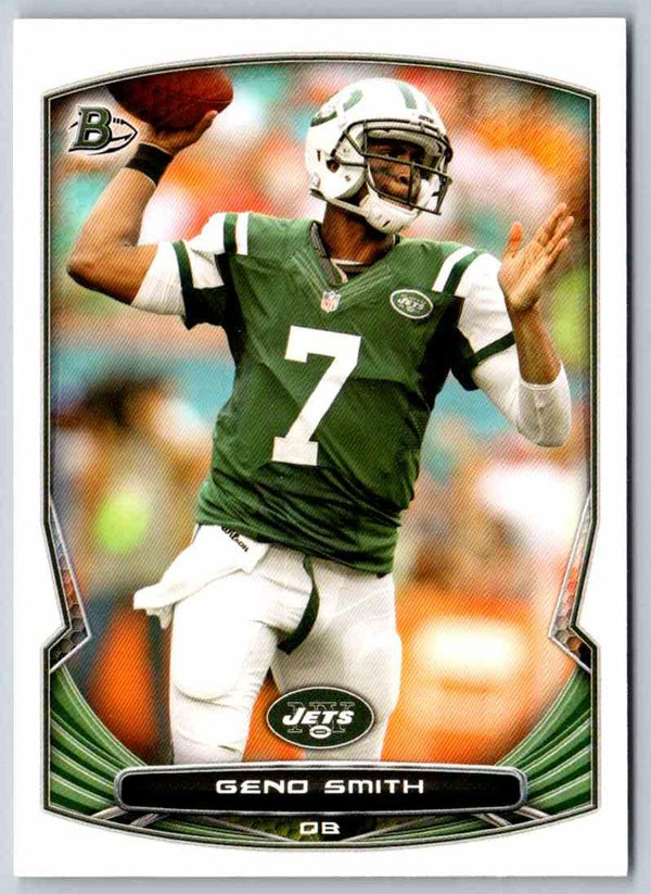 2014 Bowman Football Geno Smith #86