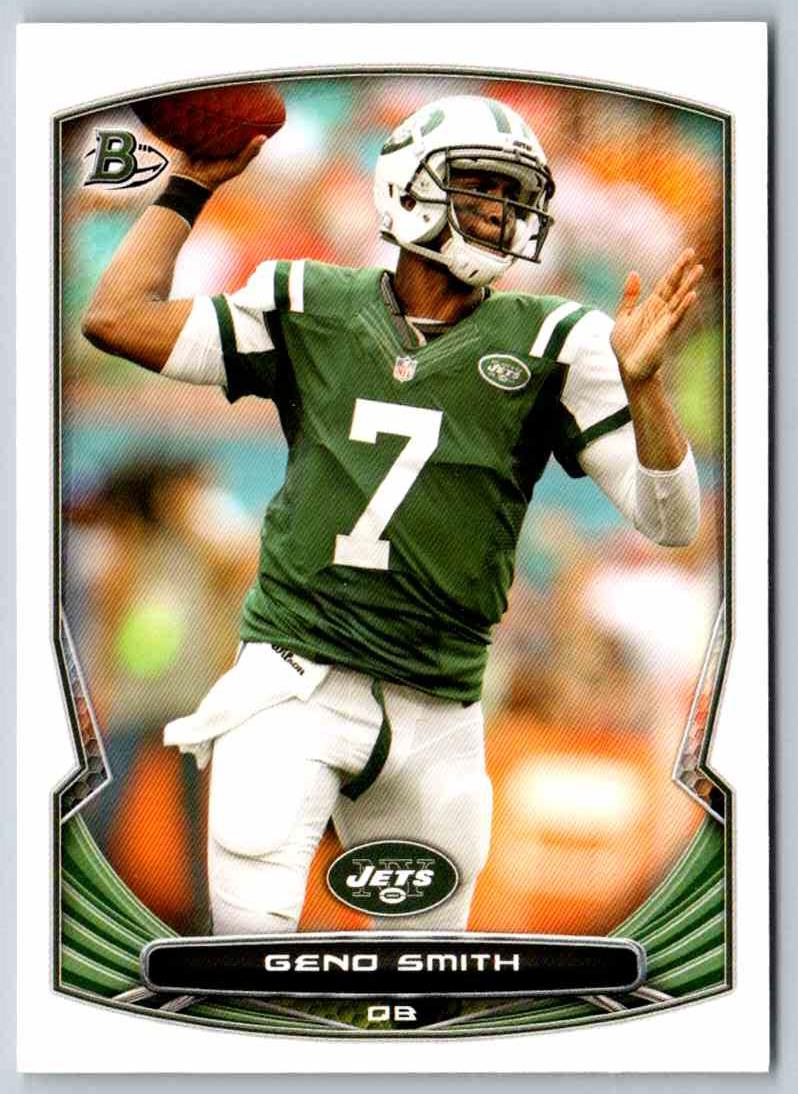 2014 Bowman Football Geno Smith