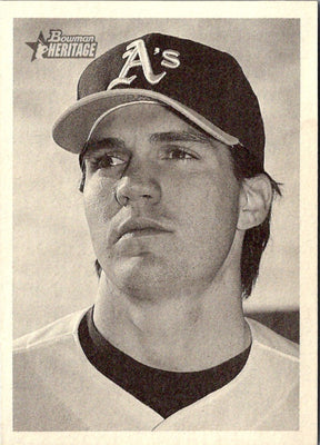 2001 Bowman Heritage Barry Zito #55