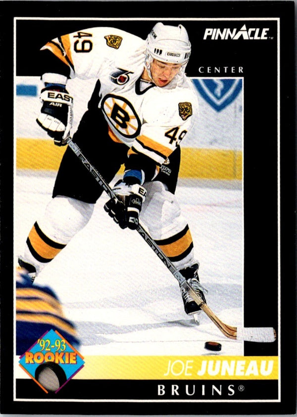 1992 Pinnacle Canadian Joe Juneau #221